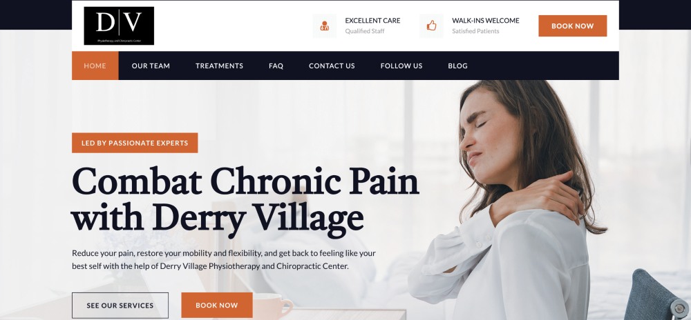 Chiropractor Website Development